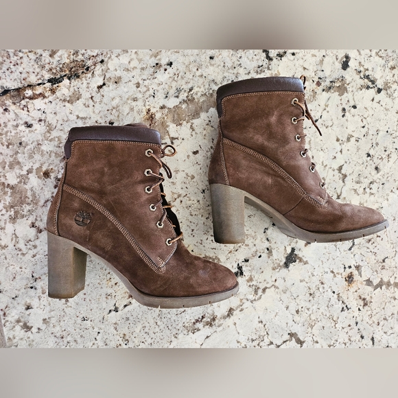 Timberland 6" Nubuck leather ankle booties - Picture 4 of 12